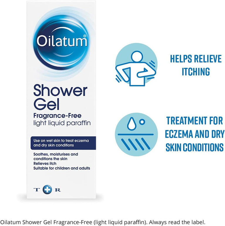 Oilatum Fragrance Free Shower Gel 150 g