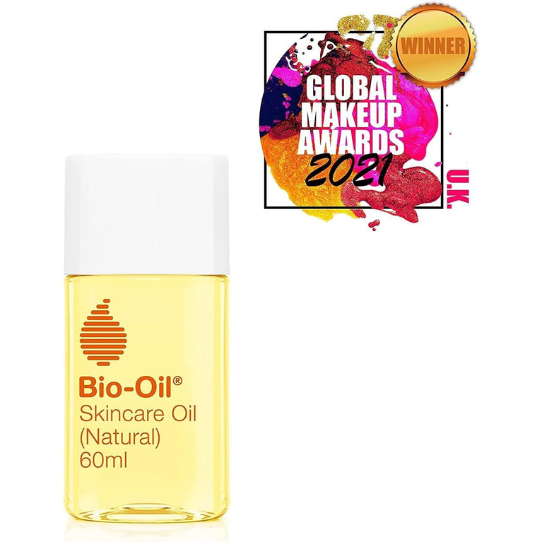Bio-Oil Natural Skincare Oil - Nourishing Formula for Scars, Stretch Marks, and Uneven Skin Tone - 60 ml