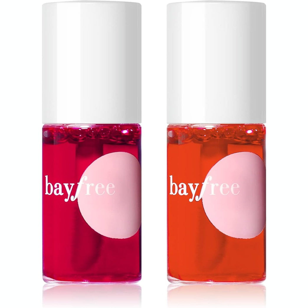 Bayfree All-Day Wear Lip Tint Kit - Waterproof, Non-Sticky Lip Stain with Matte Finish and Nourishing Ingredients (Juicy)