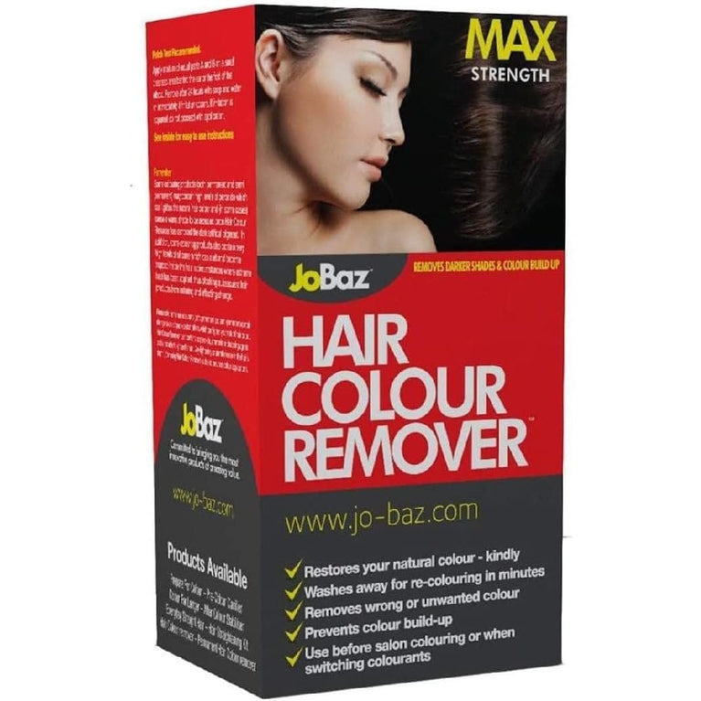 Jobaz Hair Colour Remover (Pack of 2) Max Strength - Gloves and Instructions Included – For Safe and Effective Removal of Undesirable Hair Colour
