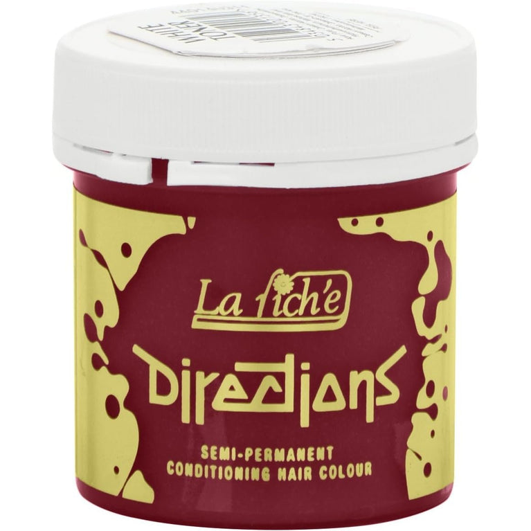 DIRECTIONS Pillarbox Red Semi-Permanent Hair Colour - 88ml Tub