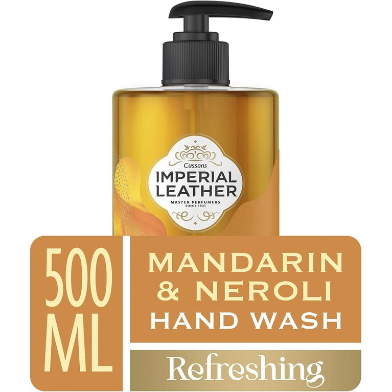 Mandarin & Neroli Refreshing Antibacterial Hand Wash, Pack of 6 x 500ml
