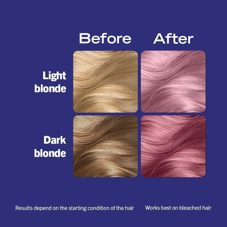 Mauve Kiss 105 Lightening Hair Dye with Pastel Twist Touch