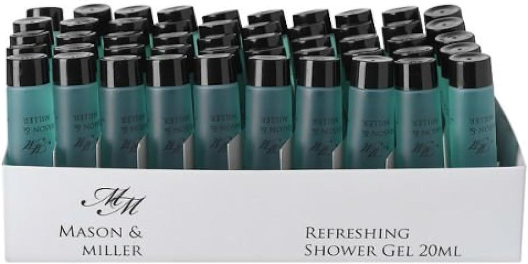 Mason & Miller Shower Gel 50x20ml - Luxurious and Convenient Skin Cleanse