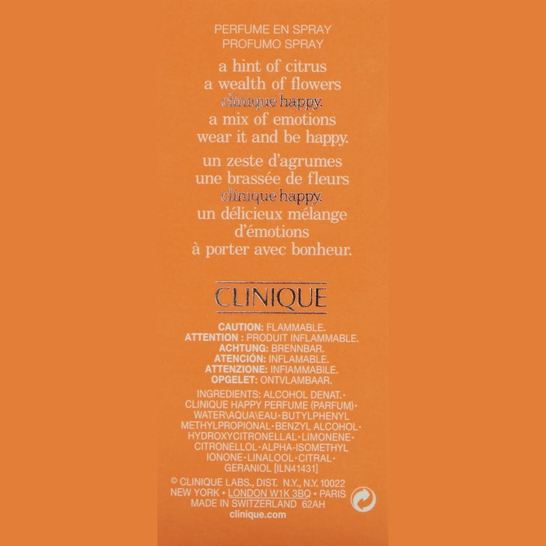 Happiness in a Bottle: Clinique's Happy Eau de Parfum, 30ml