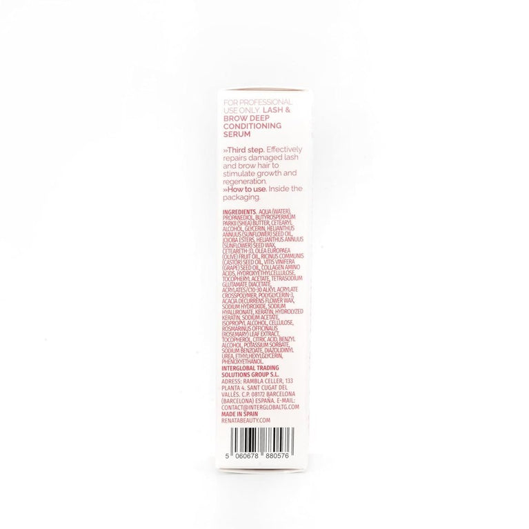 RB RENATA BEAUTY Eyelash & Brow Renewal Serum – Nourishing & Repairing Lash Lift Aftercare – Deeply Conditioning Serum for Post-Lamination Brow & Eyelash Care – Daily Strength & Vitality Boost