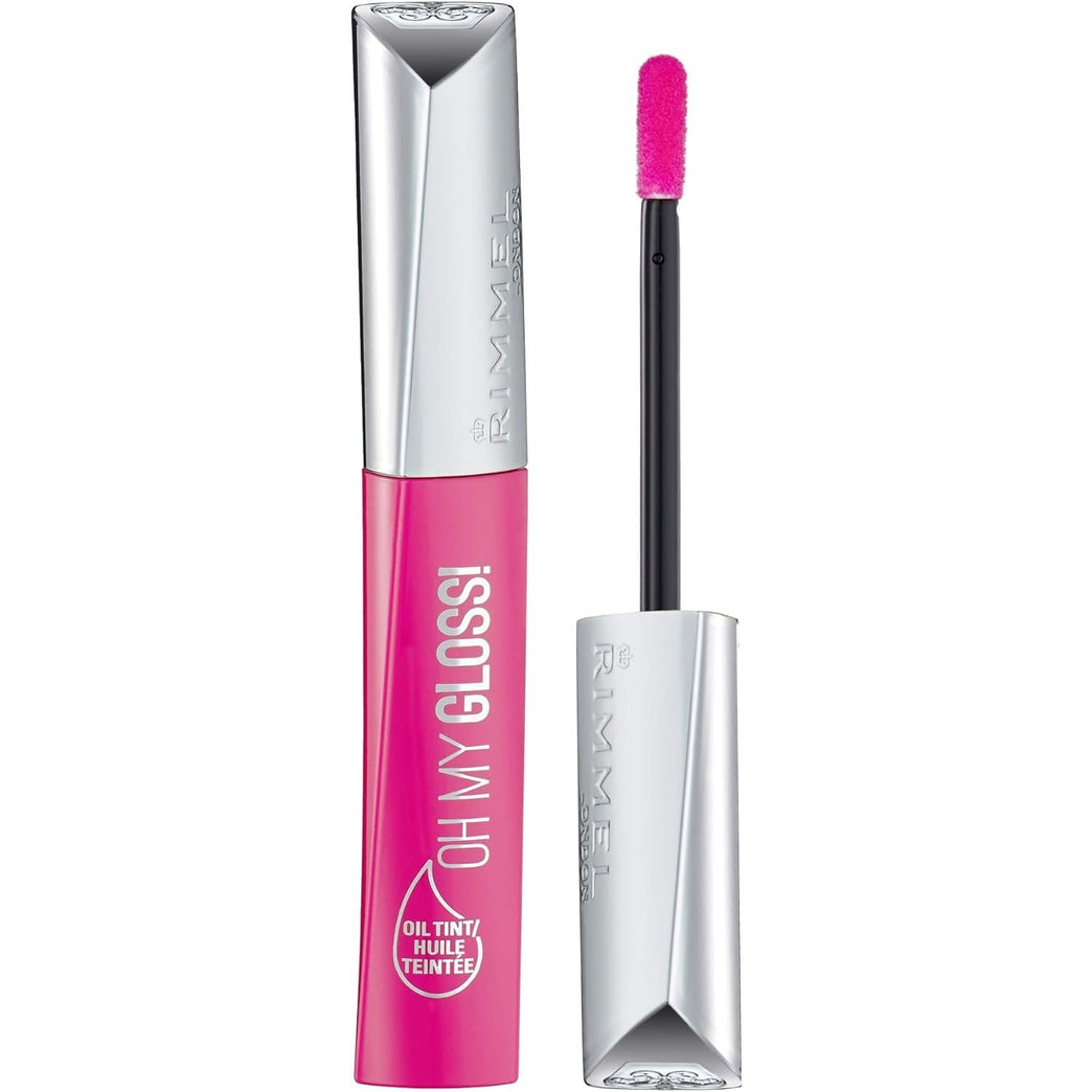 Rimmel Ultra-Glossy Oil Tint Lip Gloss in Modern Pink