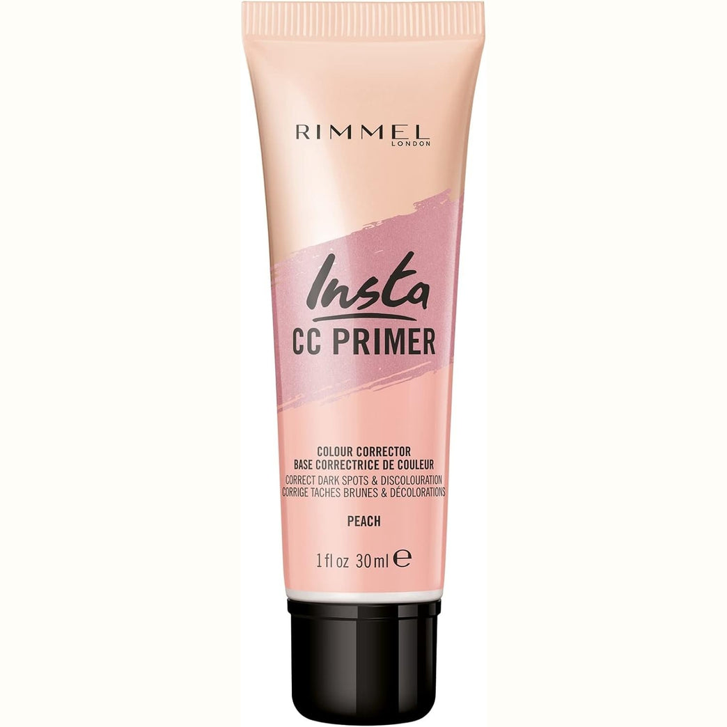 Rimmel Peach Insta Colour Balancing and Correcting Primer, 30 ml