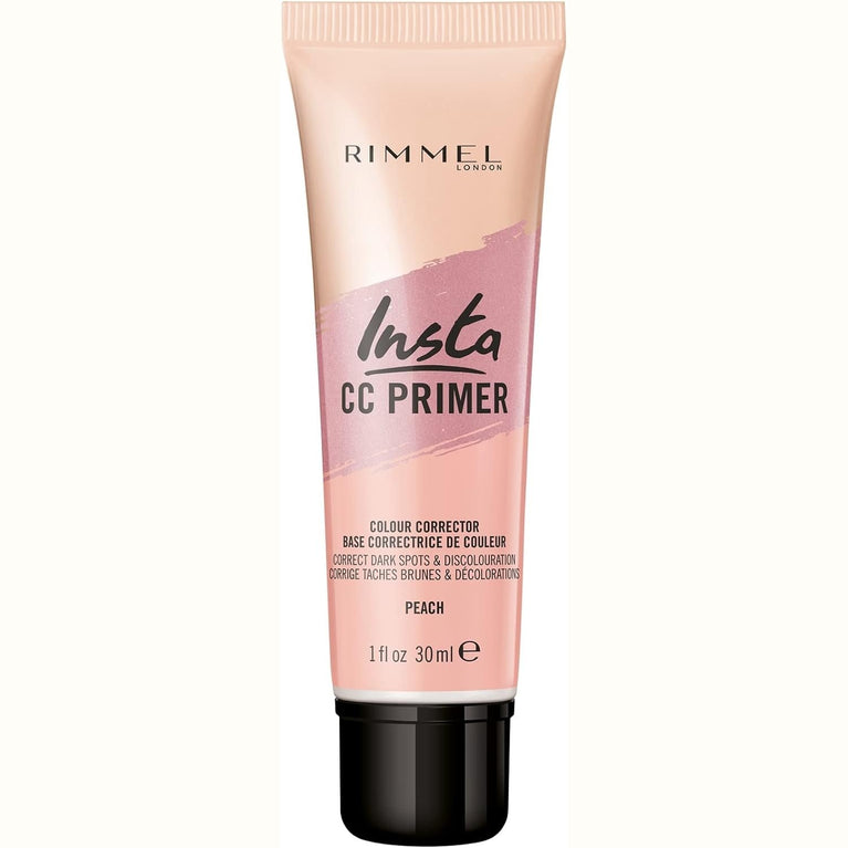Rimmel Peach Insta Colour Balancing and Correcting Primer, 30 ml