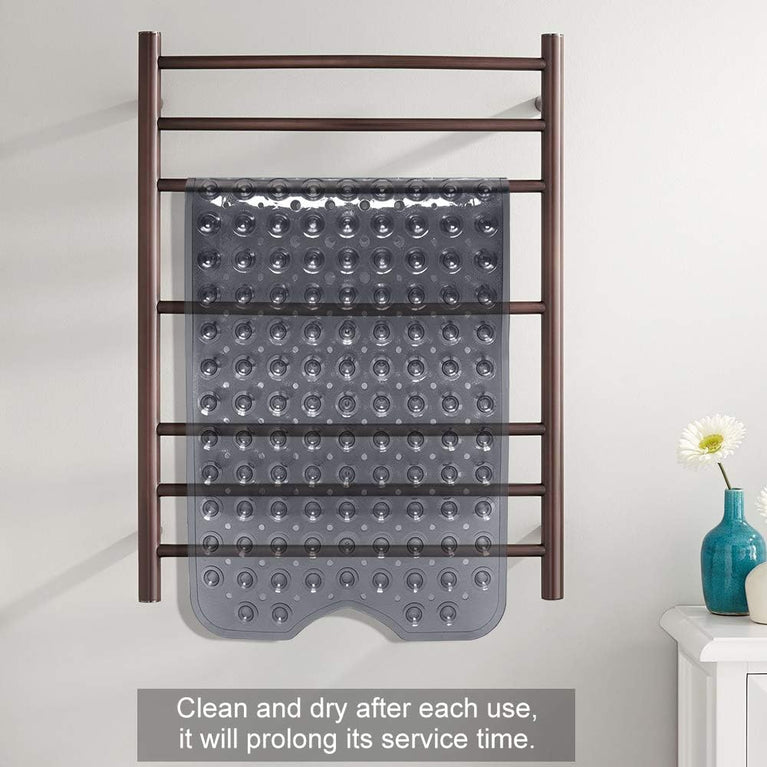 YOLIFE Extra Long Bathtub Mat for Safe and Relaxing Bathing Experience