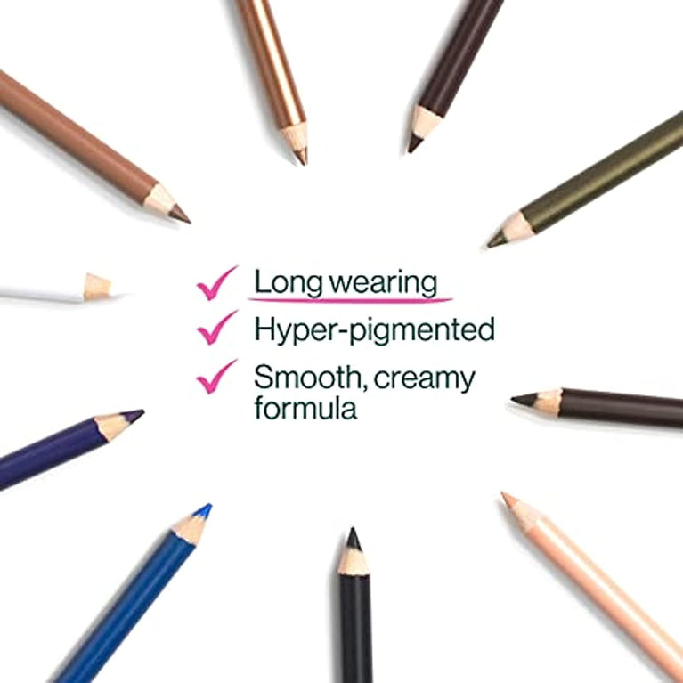 Wet 'n' Wild Color Icon Kohl Liner, Creamy Eye-Makeup Pencil with Hyper-Pigmented Intensity, Easy-to-Apply, Dermatologically Tested, In Shade - You're Always White!
