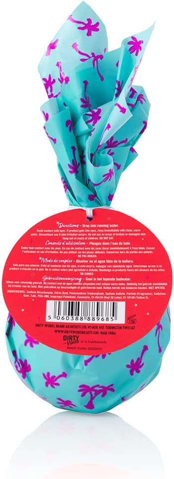 Dirty Works Coco-Bango Coconut Bath Bomb 150g