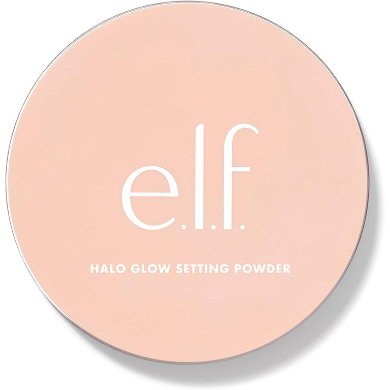 e.l.f. Luminous, Lightweight Halo Glow Setting Powder with Sapphire-Infused Blurring Effect and Semi-Matte Finish