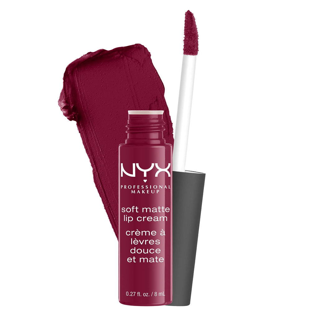 NYX Professional Makeup Vegan Matte Lip Cream in Copenhagen Shade - Highly Pigmented and Long Lasting