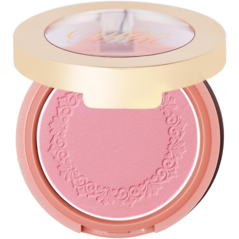 Oulac Baby Pink Vegan Mineral Blush - Customizable Radiance for Cheeks