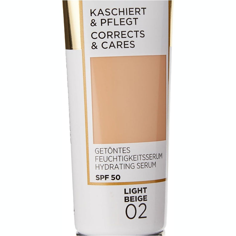 L'Oréal Paris Age Perfect Nourishing BB Cream 02 Light Beige, with Hydrating Serum, Vitamin B3 Infusion and High Protection SPF 50
