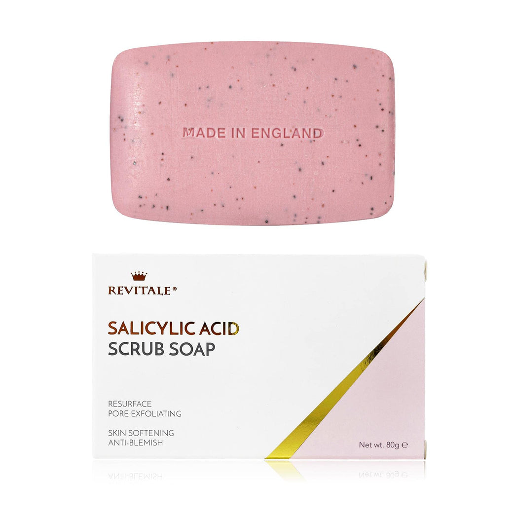 Revitale Salicylic Acid Scrub Soap: Pore Exfoliating and Blemish-Fighting Skin Solution