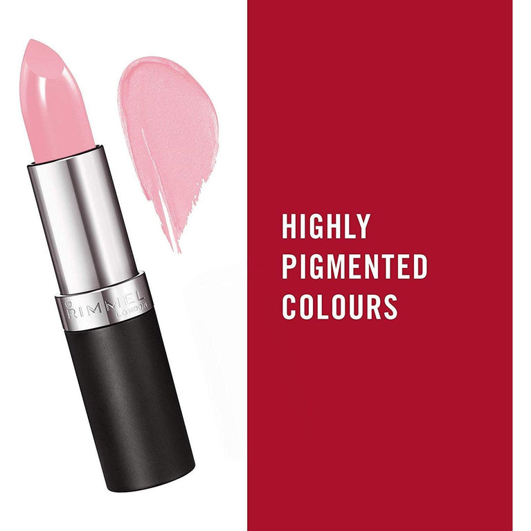 Rimmel London Vibrant Hue Satin Bullets - 006 Pink Blush with Lasting Finish