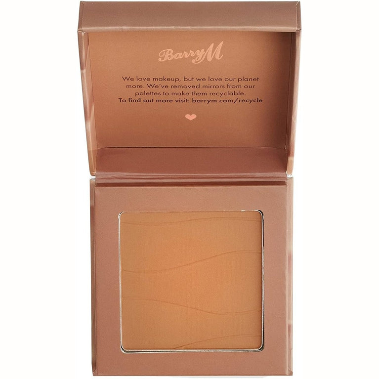 Shea Butter Infused Barry M Cosmetics Heatwave Bronzer in Island Medium Shade for Natural Sun-Kissed Glow