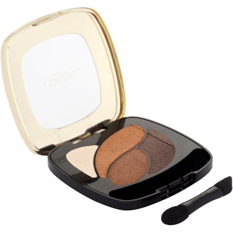 L'Oreal Paris Infiniment Bronze Quad Eyeshadow Palette E3 with Precision Applicator