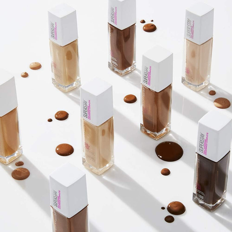 Maybelline New York Superstay 24H All-Day Coverage Foundation, Caramel Shade 60, 30ml