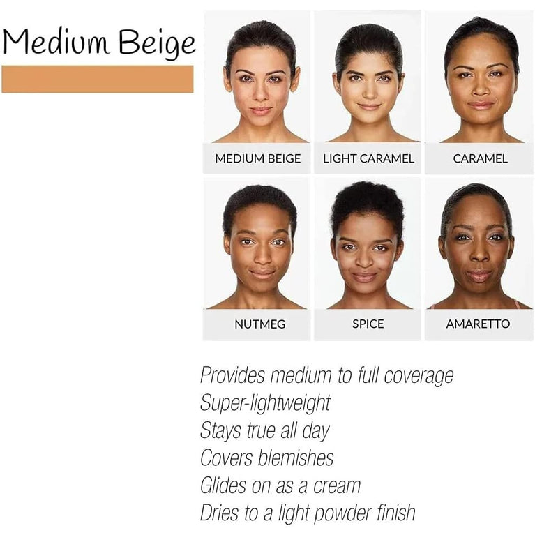 Avon 3-in-1 Medium Beige Cream to Powder Foundation - Your Ultimate Tool for Radiant and Flawless Skin