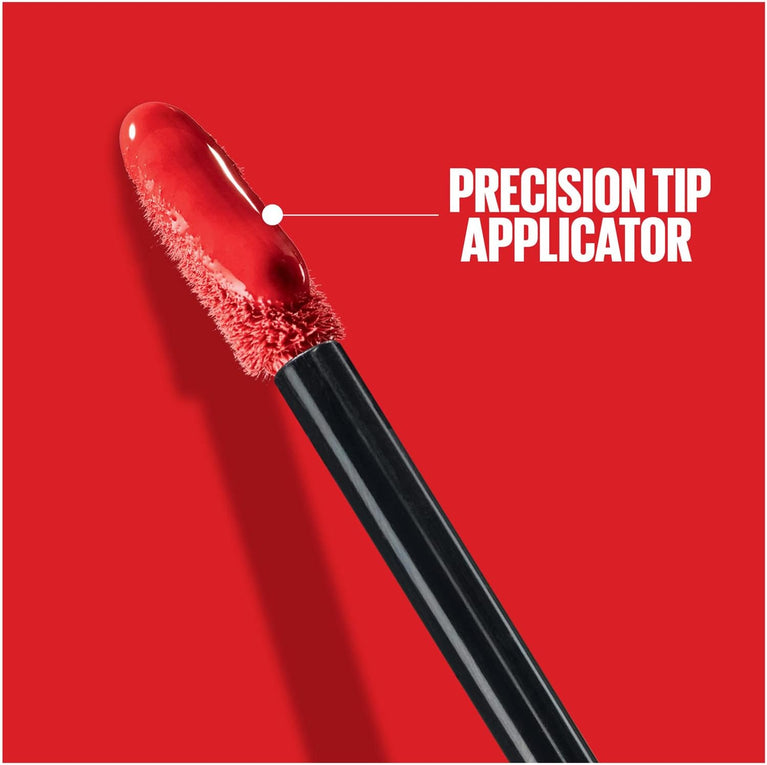 Maybelline New York SuperStay Liquid Lipstick, 16-Hour Longevity, Transfer-Free, Ultra-Gloss Finish, 50 Wicked Shade