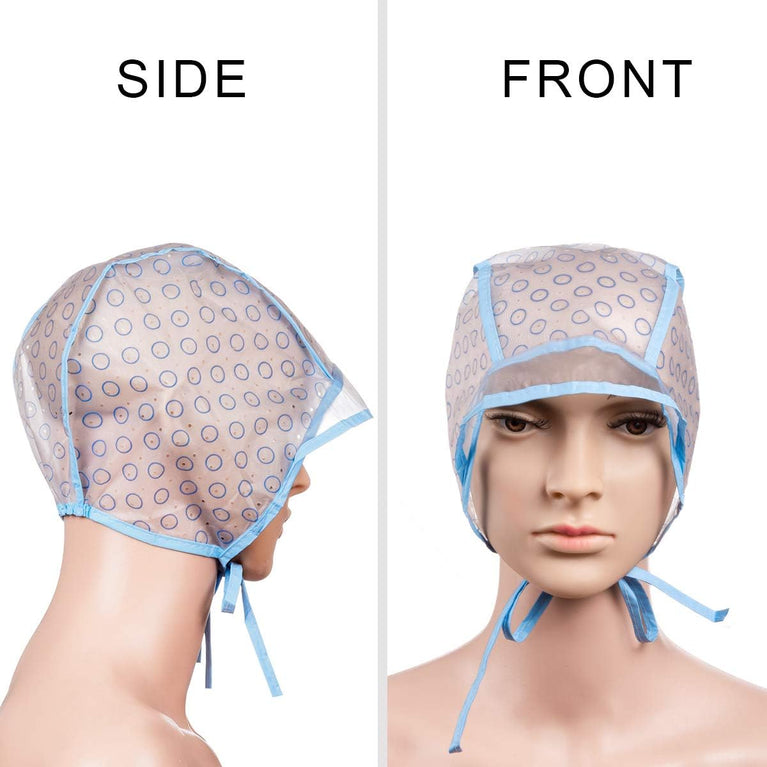 Hair Dyeing and Highlighting Kit with Cap, Hooks, and Brush for Home and Salon Use