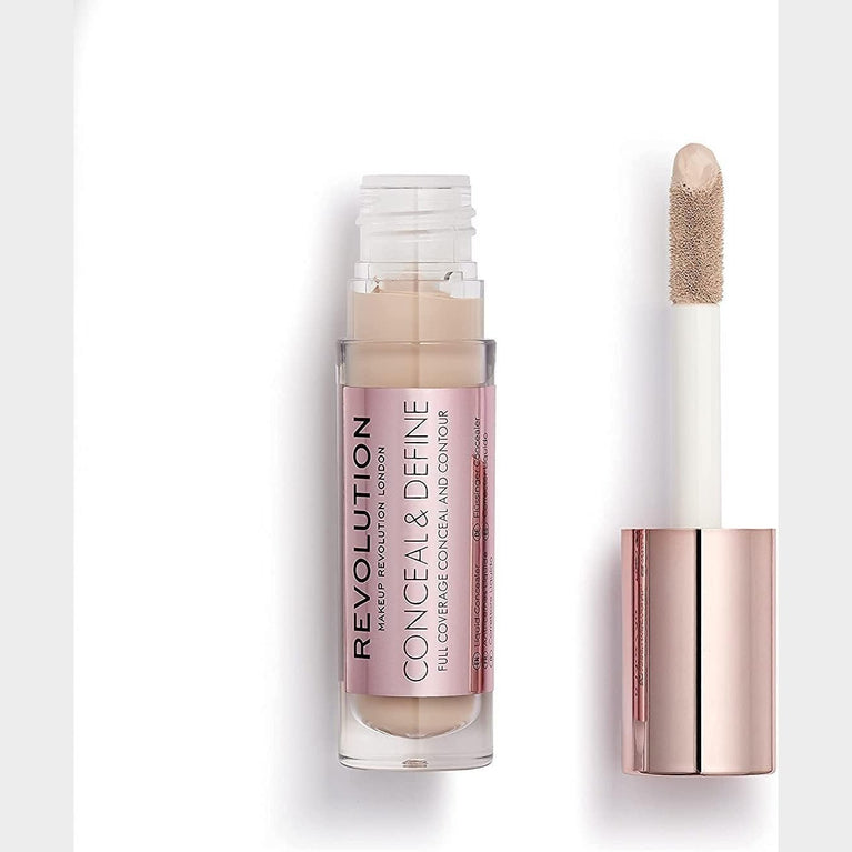 Long-Lasting Full Coverage Makeup Revolution Conceal & Define Concealer