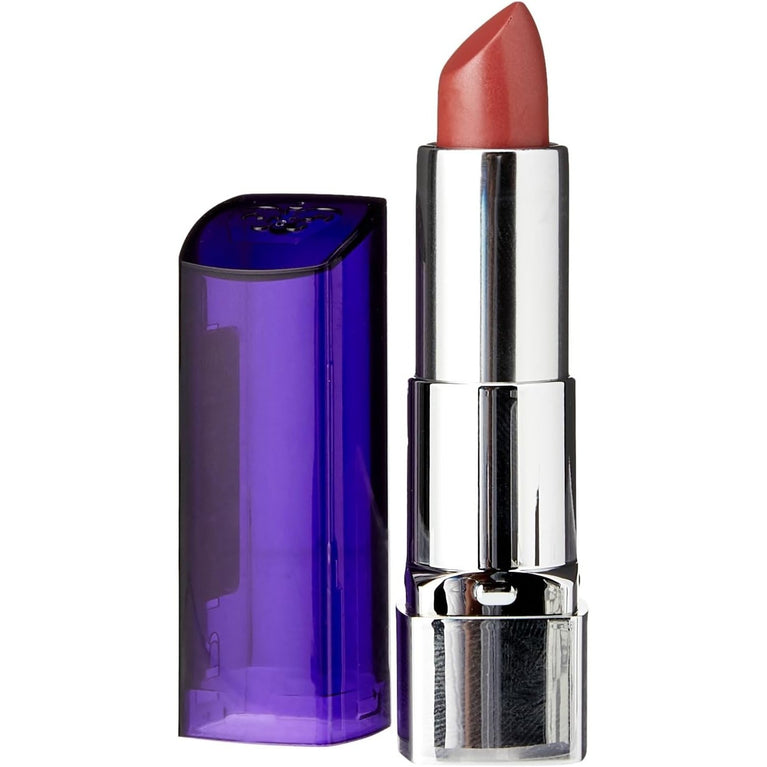 Rimmel London Heather Shimmer Lipstick, 220, Hydrating Formula with Vitamins A, C, E, 4g