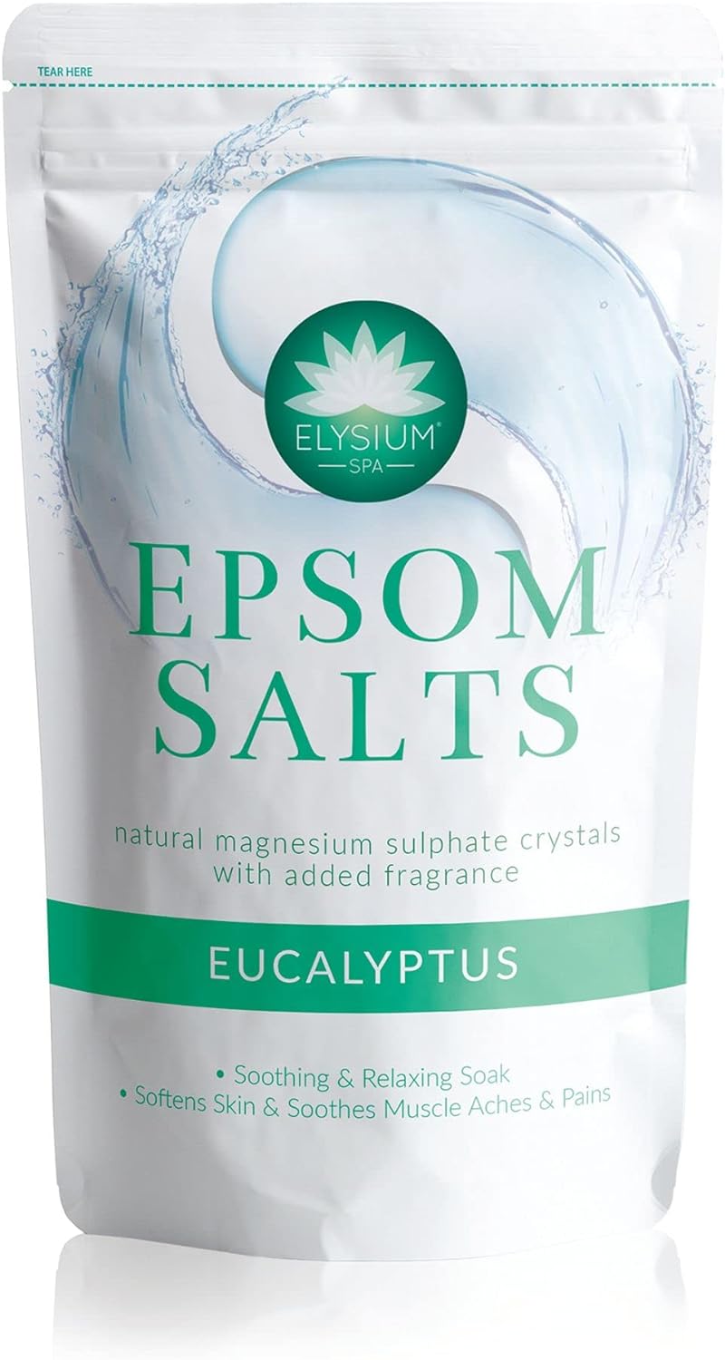 Elysium Spa Natural Eucalyptus Epsom Salts 1Kg