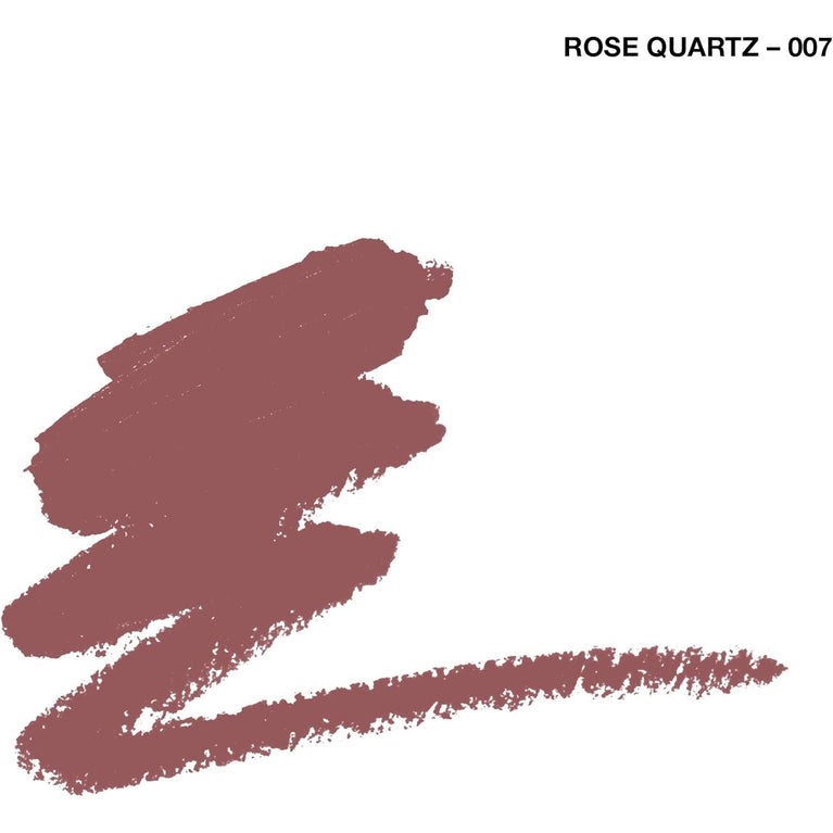 Rimmel London 007 Rose Quartz Long-Lasting Lip Liner - 1000 Kisses Collection for Women, 0.04 oz