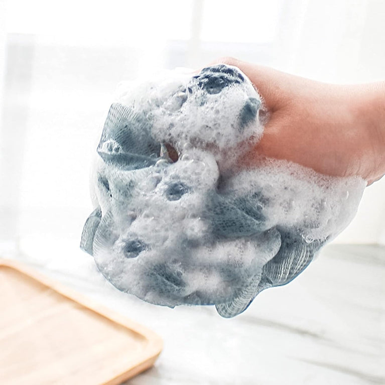 Bath Sponge Shower Puff for Gentle and Effective Exfoliation