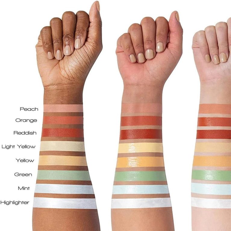 Flawless Finish HD PRO Concealer with Vitamin C, E & Chamomile Extract by L.A. Girl Cosmetics - 8g Yellow Corrector