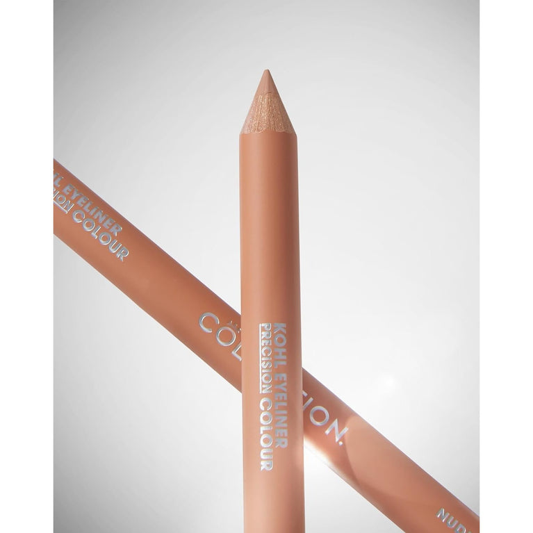 Vegan Collection Cosmetics Nude Kohl Eyeliner: Smudge-Proof, Brightening, and Highly Pigmented for Instant Impact