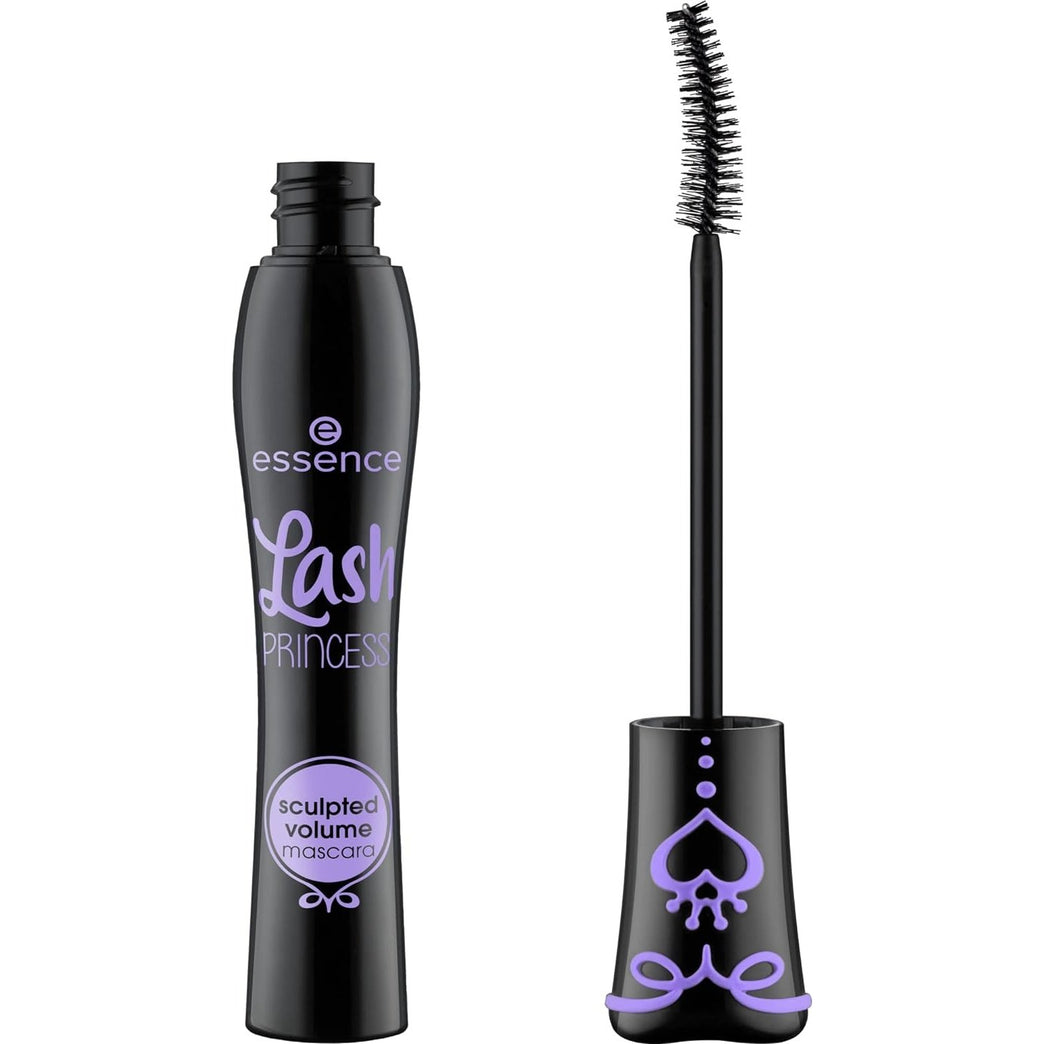 Sculpted Volume Lash Princess Mascara in Black – Vegan, Perfume & Alcohol-Free, Dramatic Volume Enhancer, 12 ml by essence