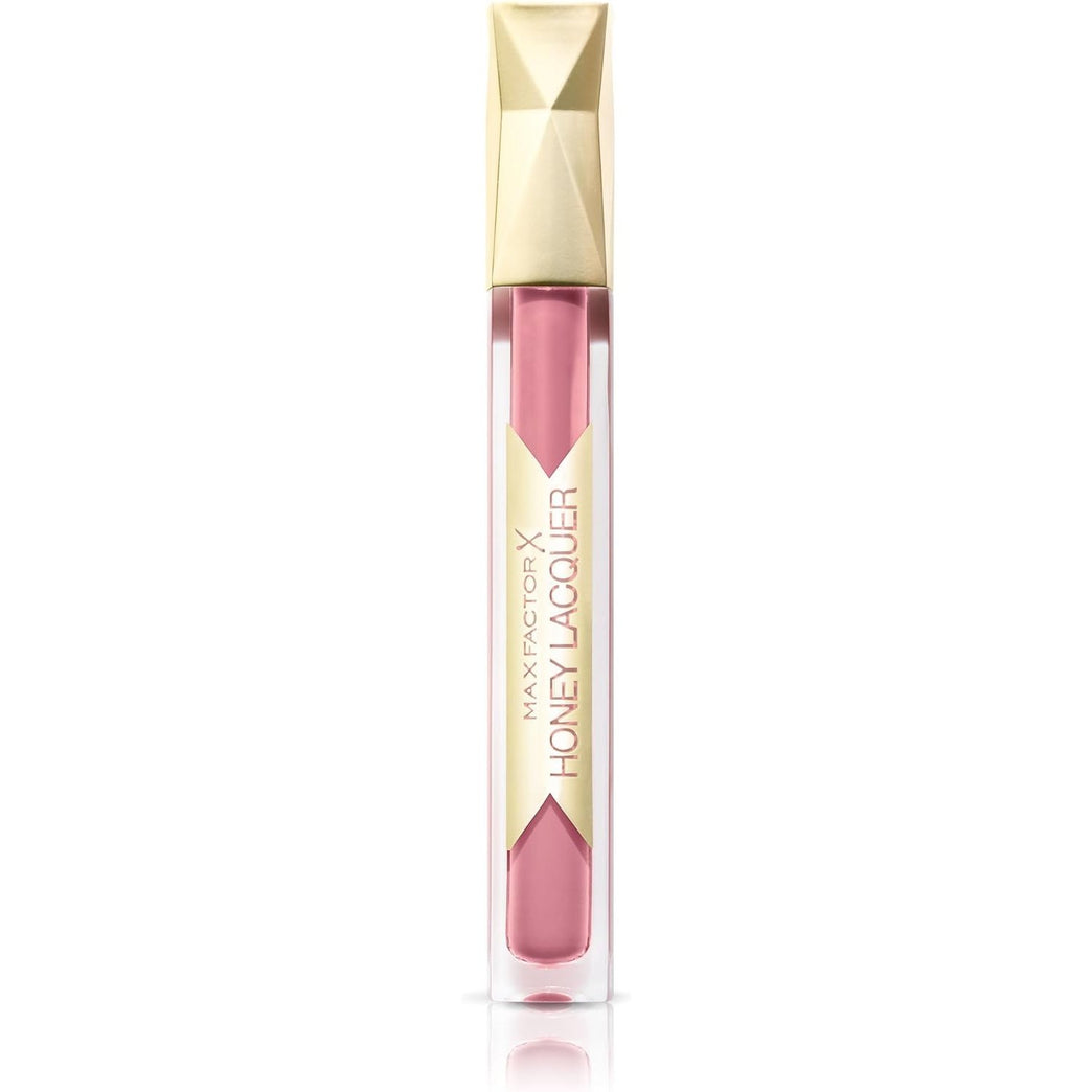 Max Factor Honey Elixir Lip Gloss with Moisturizing Ingredients, 3.8ml - Rose Lacquer