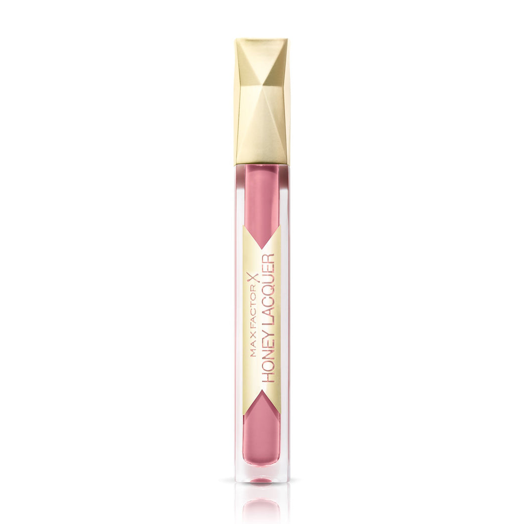 Max Factor Honey Elixir Lip Gloss with Moisturizing Ingredients, 3.8ml - Rose Lacquer