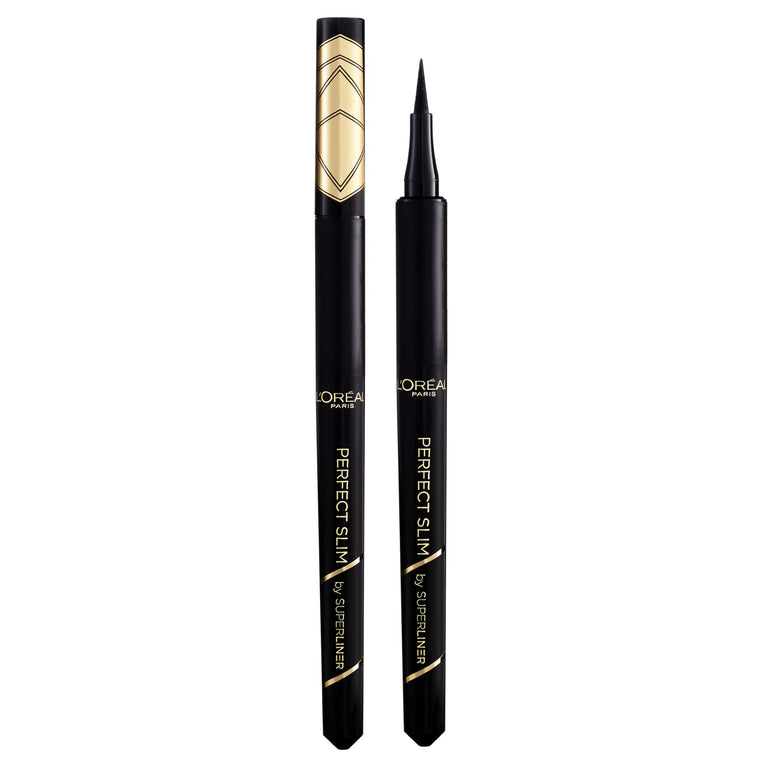 L'Oreal Paris Intense Matte Brown Superliner, Water-Resistant and Smudge-Proof Perfect Slim Liquid Eyeliner