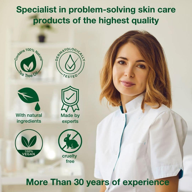 Australian Bodycare Body Oil 80ml with Tea Tree and Lemon Myrtle - Multi-Purpose Skin Treatment