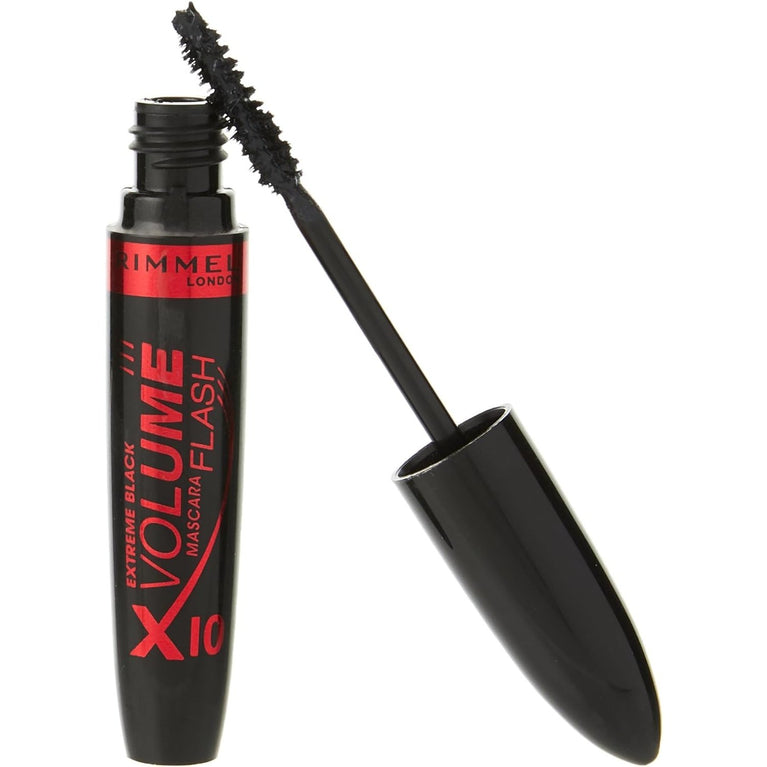 Rimmel Quick Bond Volumising Mascara, 10x Volume Boost, 8ml, Black