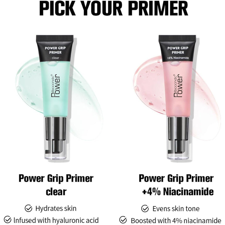 Mrettick Dual-Tone Ultra-Hydrating Primer with Hyaluronic Acid - A Gel Formulation for Long-Lasting, Smooth, and Moisturized Makeup Finish