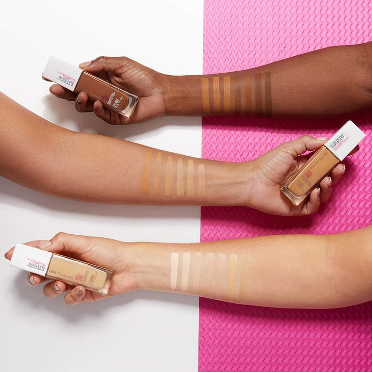 Maybelline New York Superstay 24H All-Day Coverage Foundation, Caramel Shade 60, 30ml