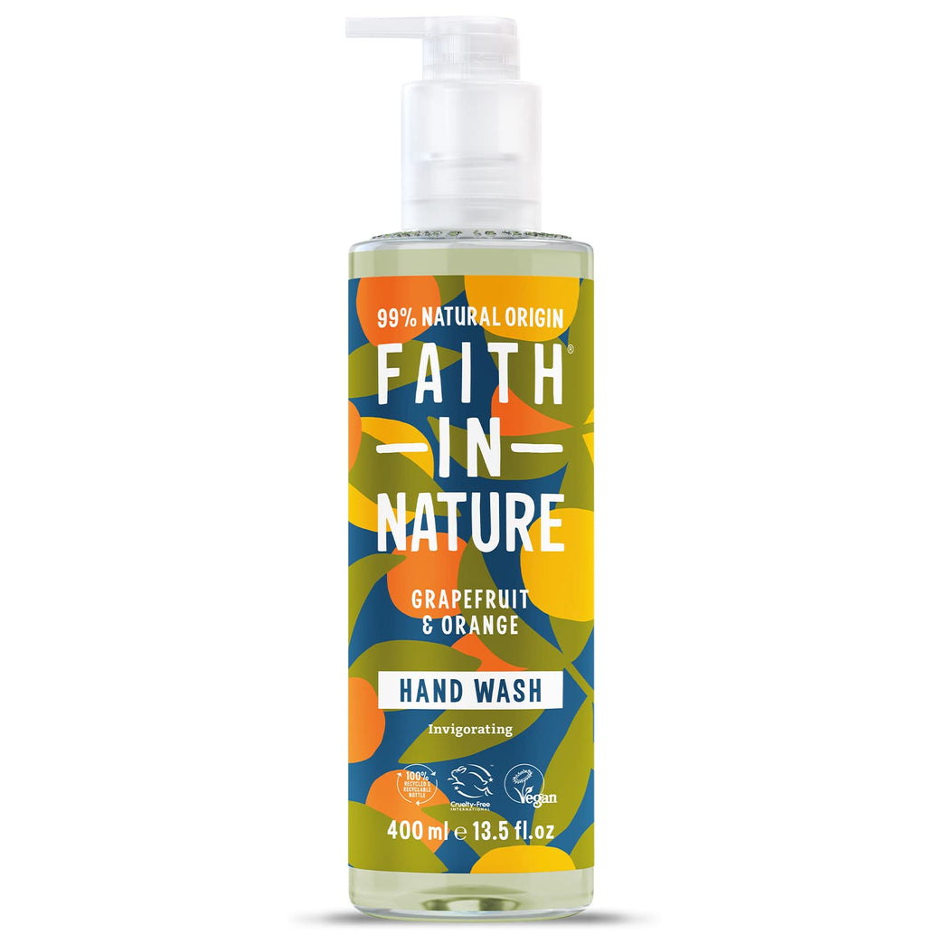 Invigorating Vegan Grapefruit and Orange Hand Wash - 400 ml