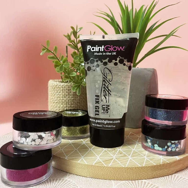 Vegan-Friendly Body & Face Glitter Glue - 50ml Quick-Drying Glitter Adhesive for Bio-Degradable Glitter, Face Glitter and Body Glitter