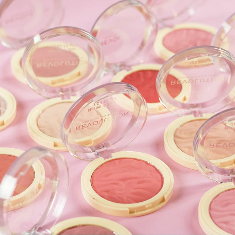 Revolution Beauty Ballerina Blush: Finely Milled, Vegan and Cruelty-Free Cheek Pop, 7.5g