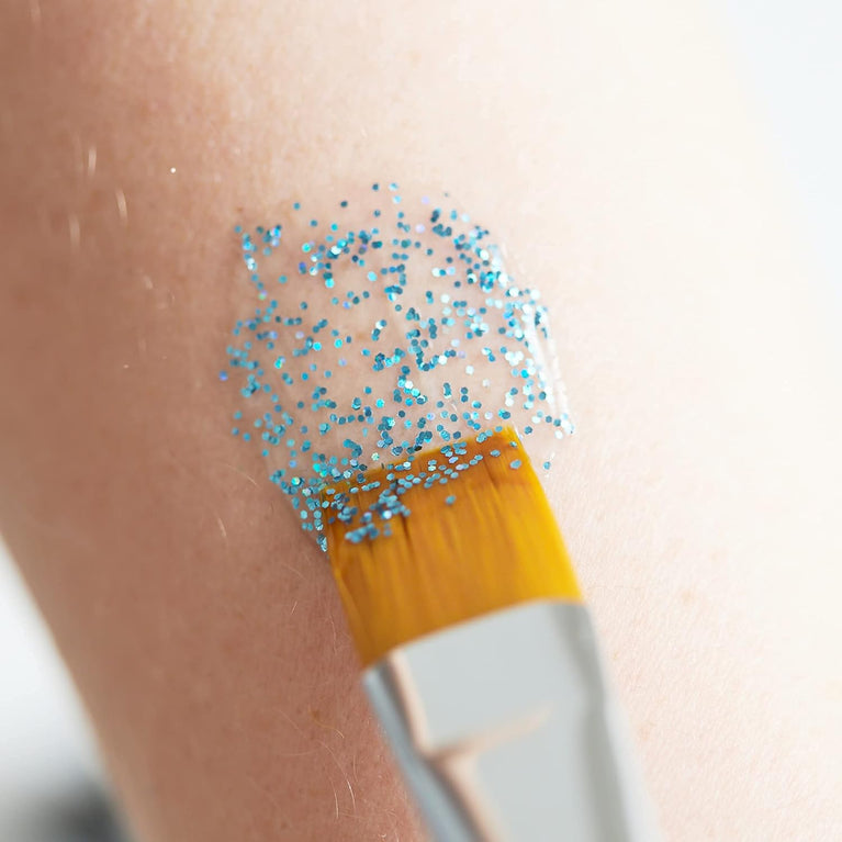 Moon Glitter's Universal Glitter Fix Gel - 10ml - Vegan Cosmetic Adhesive Primer for Face, Body, and Eyes - Suitable for all Glitter Types including Fine, Chunky, Holographic, Iridescent, and Bio
