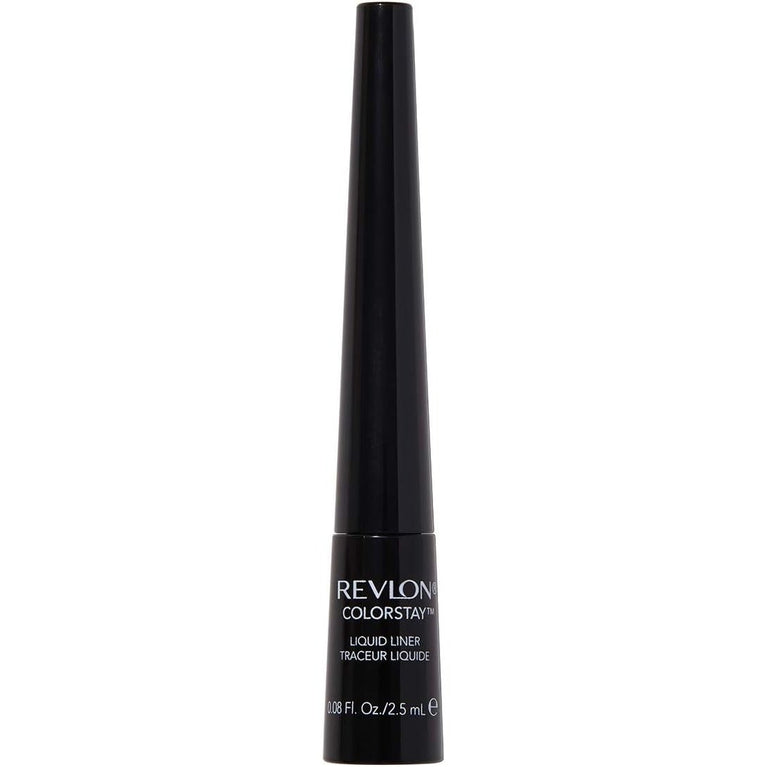 Revlon 10-hour Ultra-Fine Tip Liquid Eyeliner for Perfect Cat Eyes, Waterproof and Smudgeproof in Black