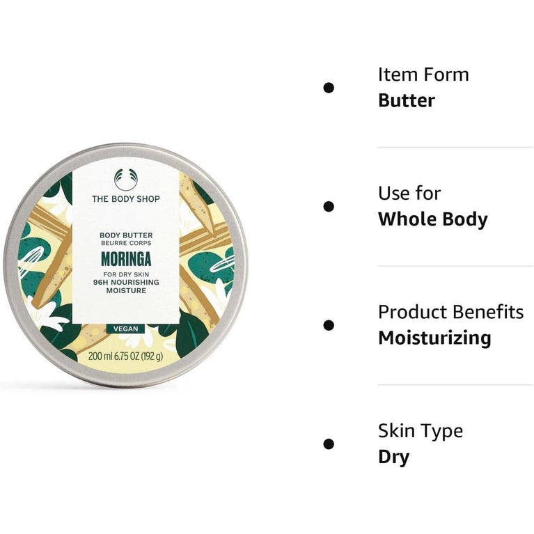 The Body Shop Moringa Body Butter - Your Ultimate Skin Indulgence