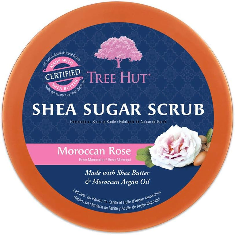 Exotic Moroccan Rose Shea Sugar Exfoliating Scrub - 18 oz by Tree Hut